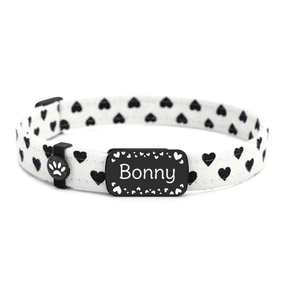 BONNY Personalisiertes Katzenhalsband mit Magnetverschluss