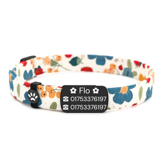 FLO Personalisiertes Katzenhalsband mit Magnetverschluss