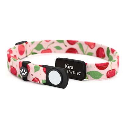 KIRA Personalisiertes Katzenhalsband mit Magnetverschluss