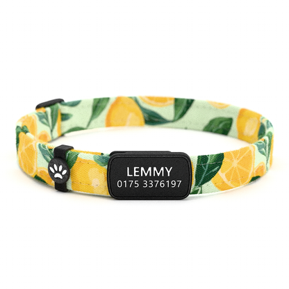 LEMMY Personalisiertes Katzenhalsband mit Magnetverschluss