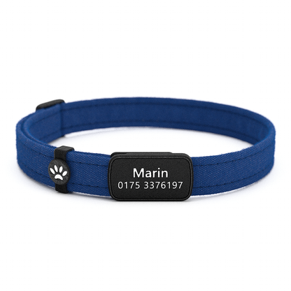 MARIN Personalisiertes Katzenhalsband mit Magnetverschluss