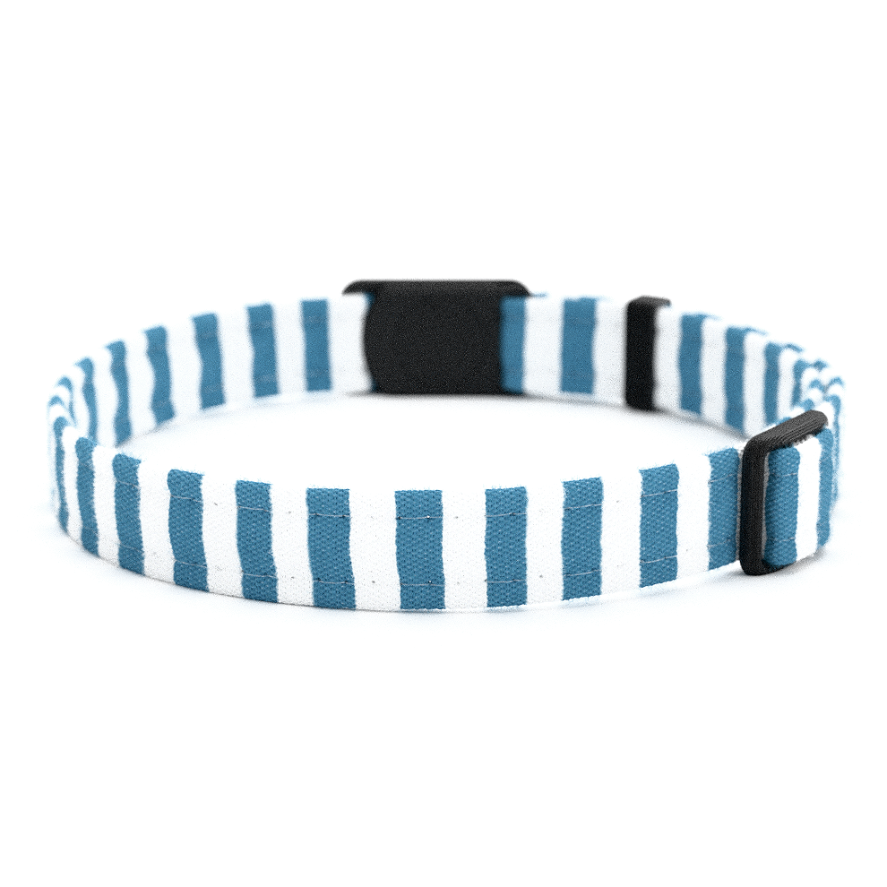 NAVY Personalisiertes Katzenhalsband mit Magnetverschluss