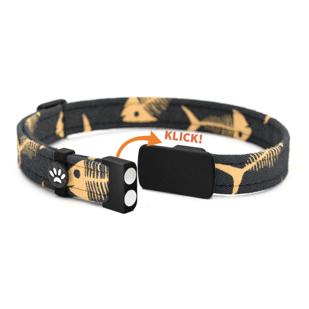 NEMO Personalisiertes Katzenhalsband mit Magnetverschluss