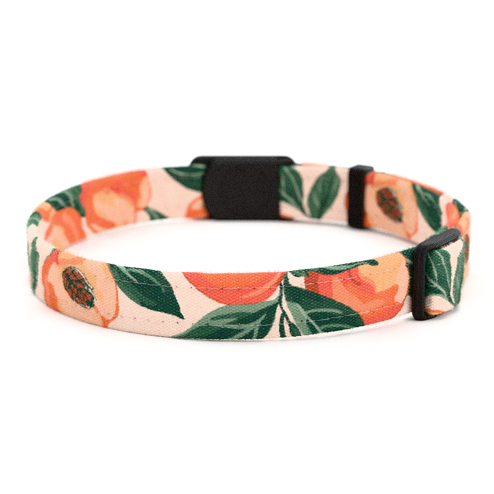 PEACHY Personalisiertes Katzenhalsband mit Magnetverschluss