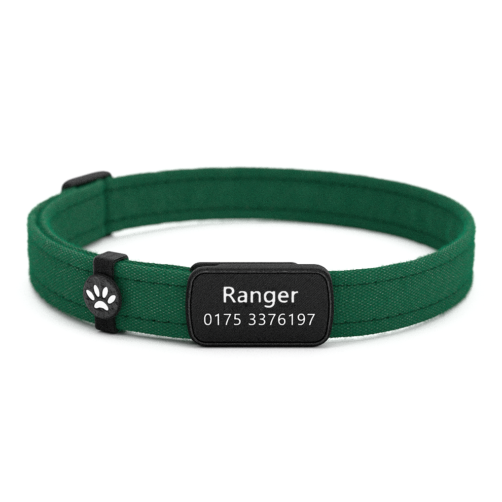 RANGER Personalisiertes Katzenhalsband mit Magnetverschluss