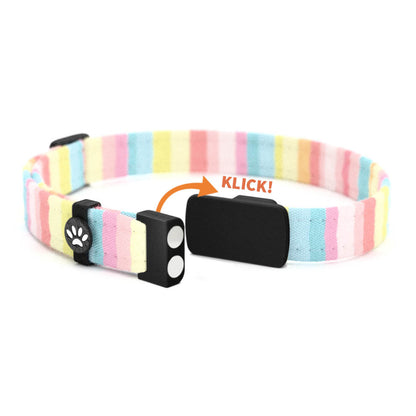 SUNNY Personalisiertes Katzenhalsband mit Magnetverschluss